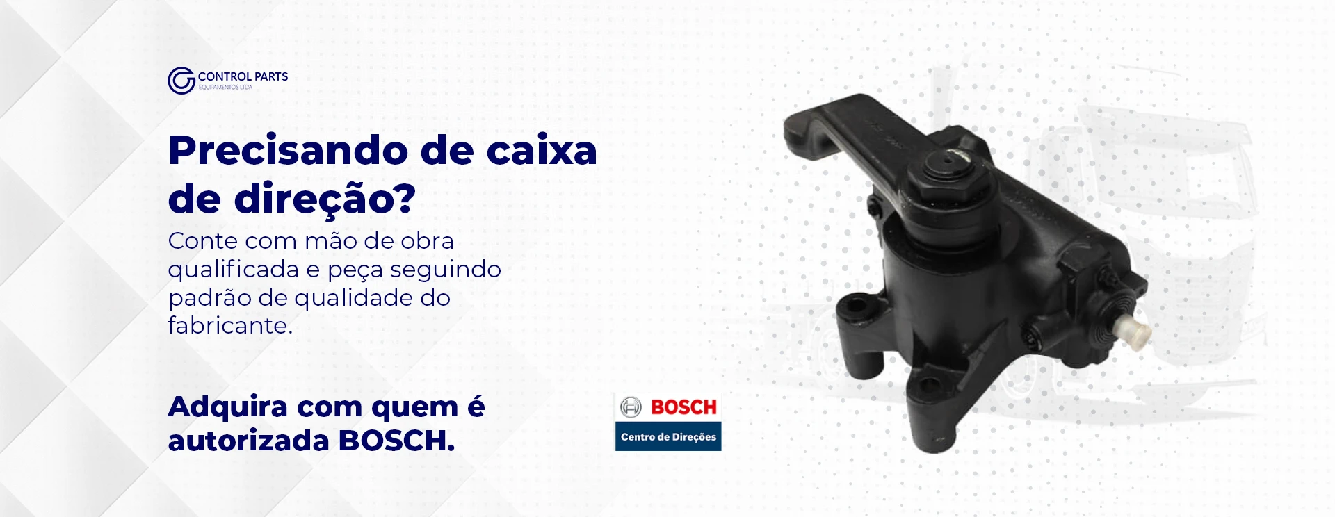 Nós da Control Parts trabalhamos com Câmbio ZF